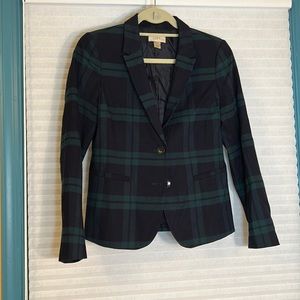 Loft Tartan Blazer in Petite 2